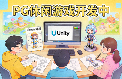 PG休闲游戏开发场景，色彩明快适合全年龄玩家